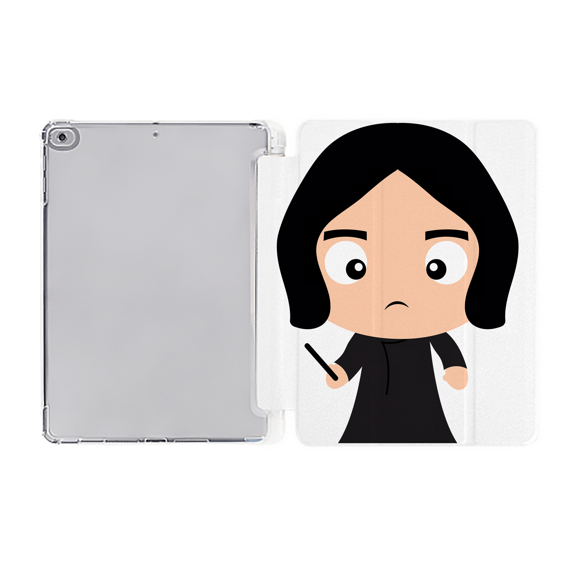 （画像用） Harry Potter ハリー・ポッターシリーズ IPad ケース ペン収納付き 三つ折りスタンド PUレザー×シリコン 対応機種9.5/10.5/10.9インチ